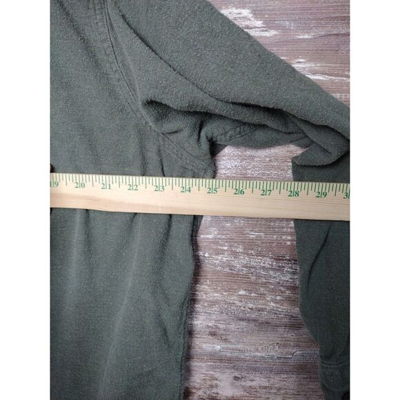 Red Head Flannel Style Shirt Jacket Men Sz XL Green Button Vintage RN 74747 - Picture 9 of 9